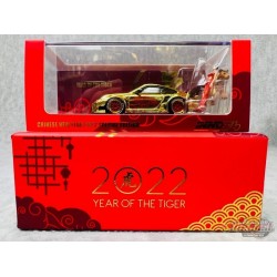 CHASE CAR 997 Liberty Walk `Year Of The Tiger 2022` Chinese New Year 2022 w/Figurine - INNO 64 - 1/64 - IN64-997LB-CNY22GR